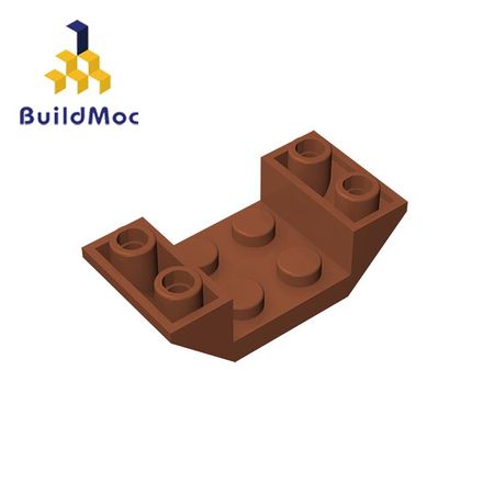 BuildMOC Compatible Assembles Particles 4871 4x2 For Building Blocks Parts DIY LOGO Educational Tech Parts Toys