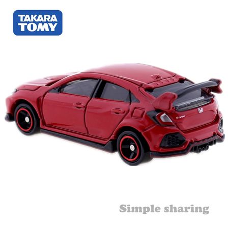 Takara TOMY Tomica NO.58 Honda Civic TYPE R 1:64  Diecast Miniature Car Model Kit Funny Magic Baby Toys Collectibles