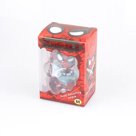 Marvel Super Hero DeadPool Cute Bubble Head Car Accessories PVC Figure Model Toys