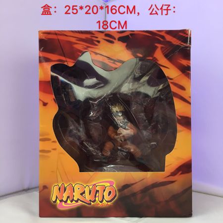 NARUTO GK Whirlpool Naruto Nine Tailed foxes Figyre Model Toys 18cm