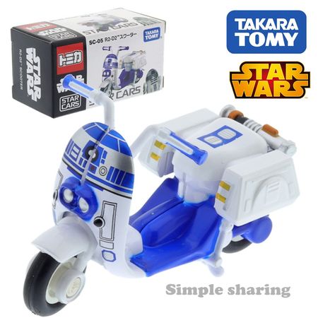 Takara Tomy Tomica Star Cars SC 05 Scooter Motorcycle  Mould Diecast Miniature Model Collection Pop Kids Toys
