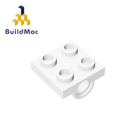 BuildMOC Compatible Assembles Particles 10247-2444 2x2 For Building Blocks Parts DIY LOGO Educational Tech Parts Toys