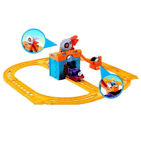 Thomas and Friends Alloy Small Train Locomotive Track Suit Charlie and Quarry Railway Toys for Children Christmas Boys Gift