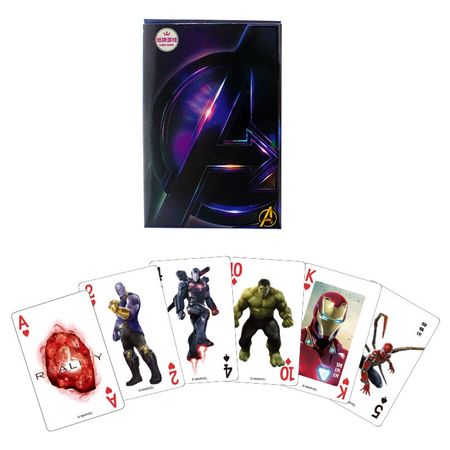 Disney Frozen 2 and Avengers Creative Paper Poker Casual Table Card Game can also be given to children as favorite cards