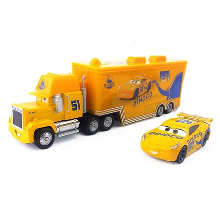 Disney Pixar Racing 2 3 Toy Lightning McQueen Jackson Storm Cruz Mike Uncle Truck 1:55 Alloy Model Car Children Toys Gift