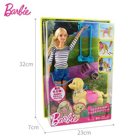 Original Barbie Doll Dog pet SetReborn Baby dolls Toys Hatching dolls Boneca Fashionista Gir Princess toys for children Gift