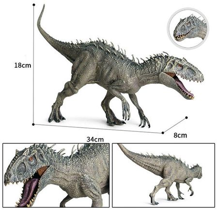 Children 34cm Large Size Dinosaur Tyrannosaurus Rex Model Toys for Boys Adult Simulation Animal Action Figure Home Decoration