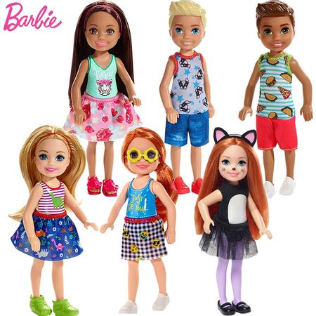 Chelsea Barbie Doll Original Toys Doll Baby Girls Dolls Toys for Girls Barbie Clothes for Doll Kids Birthday Gift
