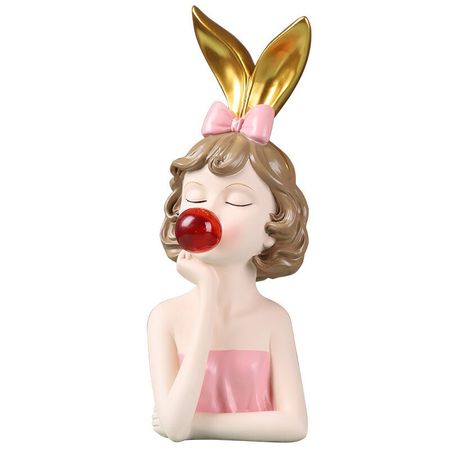 Moden Gorgeous Girl Resin Art Statue Gift Fairy Accessori Fashion Style Sculpture ornaments Home Decoration Tabletop figurines