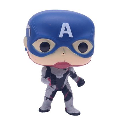 6pcs/set Marvel Avengers Super Hero Iron Man Thanos Hulk Thor Captain American PVC Action Figure Toys