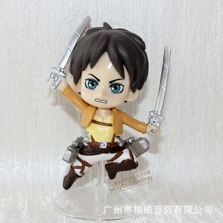 Hot 7cm Attack On Titan Levi Rivaille Rival Ackerman Mobile Action Figure Toys Collection Christmas Toy Doll