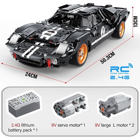 2404pcs Creator MOC RC /non-RC Racing Car Building Blocks City Technic Remote Control Sports Vehicle Model Bricks Toys for Boys