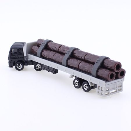 Takara Tomy Tomica No.125 Isuzu Giga Wood Transport Lorry Diecast Pop Truck Model Kit Miniature Funny Baby Toys For Children