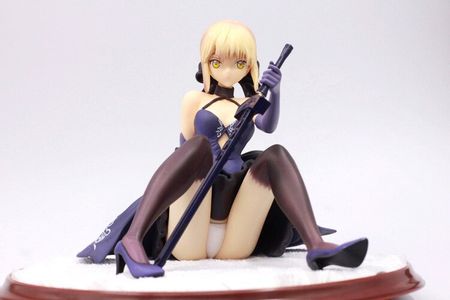 Anime Fate Stay Night Saber Sexy Girl Figure Sitting Arturia Pendragon PVC Action Figure Collection Model Toys Doll Gift