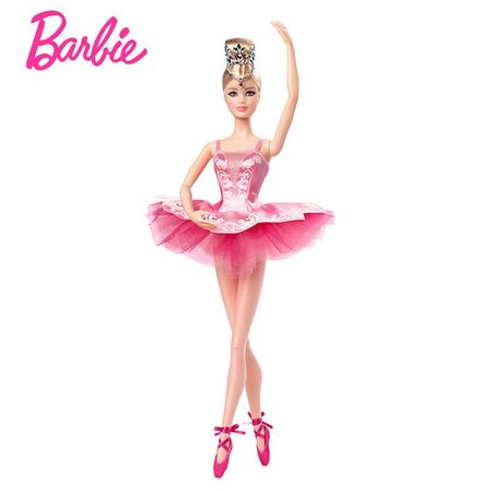 Original Barbie Ballet Wish Doll Toys Ballet Elf Dance Collection Doll Princess Girl Children Birthday Gift GHT41