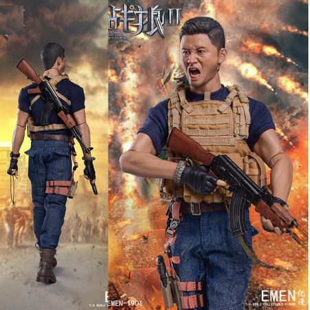 1/6 Scale Full Set Wolf Warriors II Leng Feng Janson Wu Military Soldier Figure Doll Models