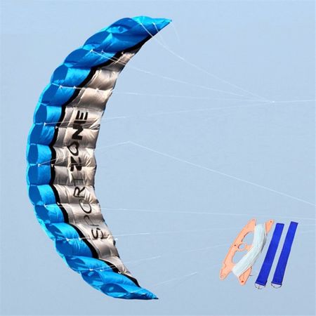 2.5m Dual Line Parachute Kite Software Paragliding Beach Stunt Kitesurf Outdoor Sport Nylon Kites Toys For Adult Holiday Gifts