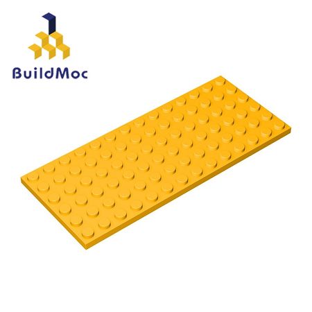 BuildMOC Compatible Assembles Particles 3456 6x14 For Building Blocks Parts DIY LOGO Educational Tech Parts Toys
