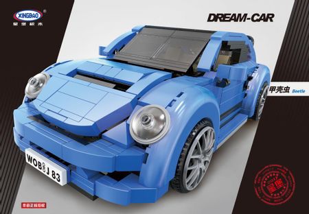Xingbao 03015 Lepined Creator MOC Technic Series The Beetle Car Model Building Blocks Bricks Educational Toys For Children Gifts