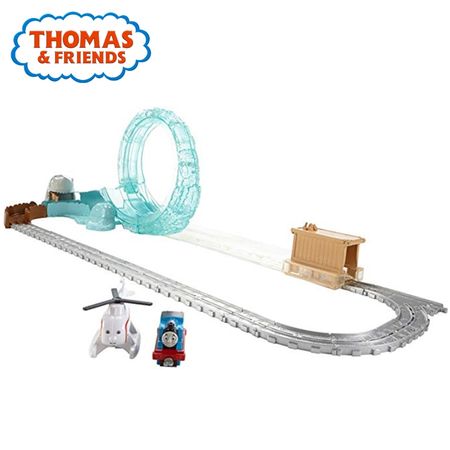 Thomas & Friends Kid Toy Track Builder Train Railway Collectible Shark Escape FVY80 Matel Series Diecast Car Toy For Kid Gift
