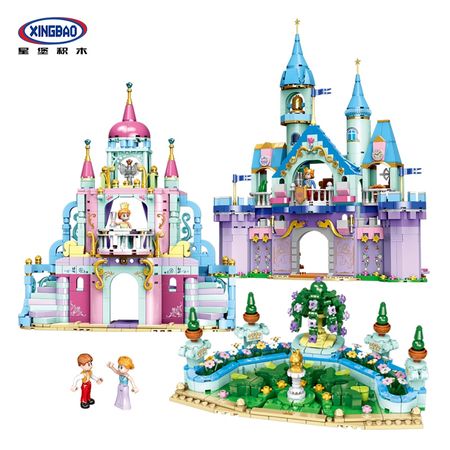 Xingbao Lepining Friends Series The Princess Castle Carriage Set Educational TOYS for children Building Blocks Bricks DIY Gifts