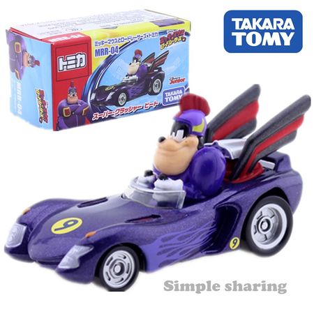 Takara Tomy TOMICA  Disney Mickey Mouse And Road Racer  MRR Series Mickey Minnie Daisy Donald Duck Diecast Metal Model Car