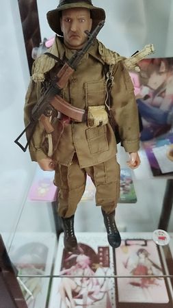 1/6 Russian Chechen Special Forces Body Head Clothes 12
