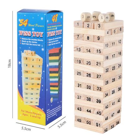 Wooden Building Construction Toys Baby Boys Learning Educational Games Toy for Children Wood Color Blocks Dominos Stacking Train