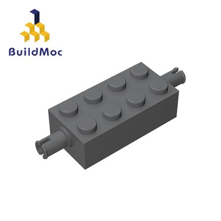 BuildMOC Compatible Assembles Particles 6249 2x4 For Building Blocks Parts DIY LOGO Educational Tech Parts Toys