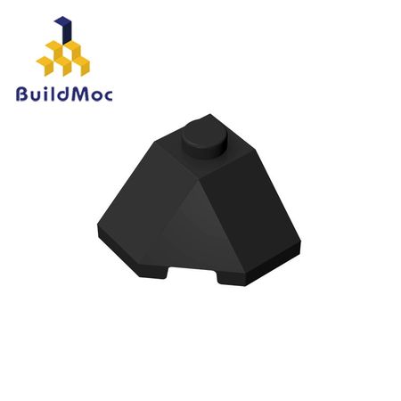 BuildMOC Compatible Assembles Particles 13548 2x2 For Building Blocks Parts DIY LOGO Educational Tech Parts Toys