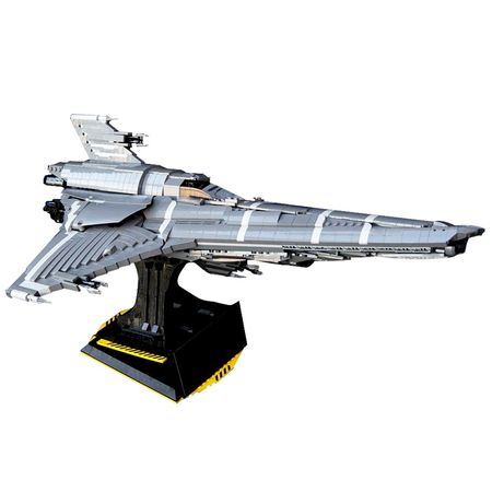 Space Warship Technic Mk UCS Colonial Viper Fit 9424 Outer StarW Building Block Bricks Kid Toy Birthday