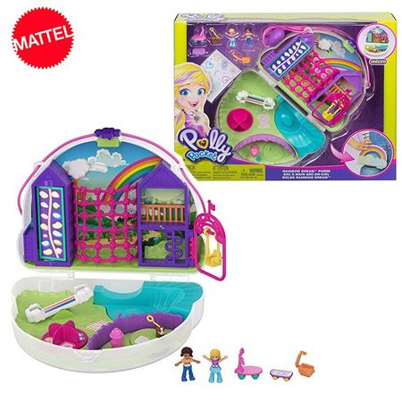 Original Polly Pocket Doll Toy Girls Toys Polly Pocket Purse Baby Toy Doll Polly Doll Accessories Toys for Girls Treasure Box