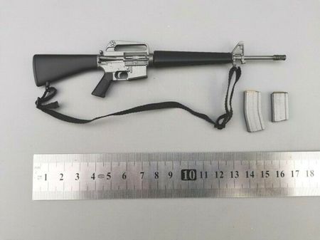 1/6 scale  Mini times toys  M16A1+M203 model gun weapon toy  accessories