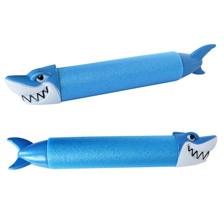 33cm Summer Water Guns Pistol Toys Squirter Blaster Outdoor Games Swimming Pool Shark Crocodile Play Water Gun Toy for Kids Boys