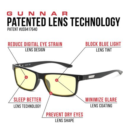 GUNNAR Cruz Onyx Gaming Glasses