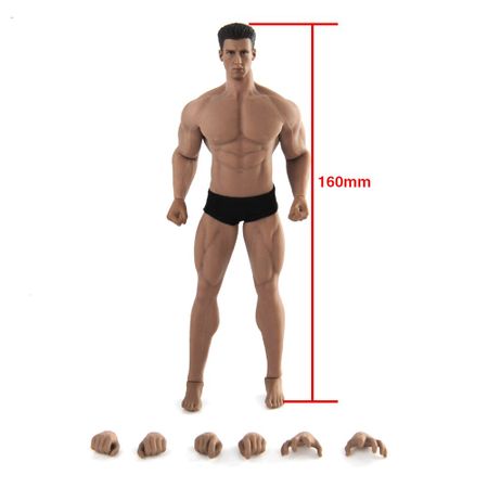 1/12 Scale TBL TM01A/TM02A Male Action Figure Muscle Body and Head Figure Toys