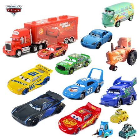 40 Styles Disney Pixar Cars 3 Lightning McQueen Jackson Storm Ramirez Diecast Metal Alloy Model Educational Toy Car Gift For Kid