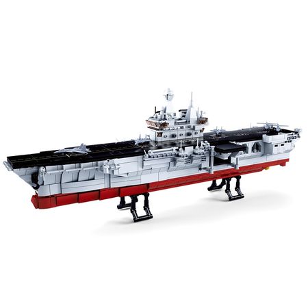 Sluban 0577 ship titanic submarine sets military Aircrafted warship cruise model boat DIY Kit Fit lego toy building blocks