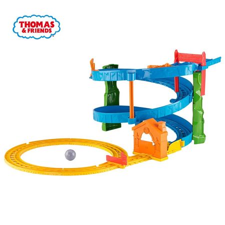 Original Thomas and Friends Spin Track Train Toys Set  Early Childhood Educational Children Boy Birthday Car Toy Gift BHR97