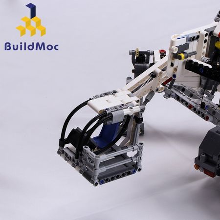 BuildMOC New Power Mobile Crane Building LTM11200 RC Liebherrr Technic Motor Kits Blocks Bricks birthday Children Gift C104