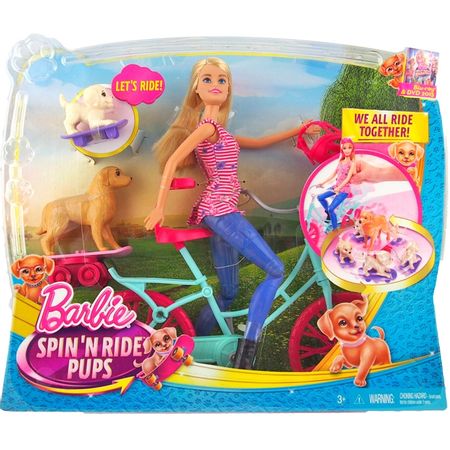 Barbie Originals Bicycle Kit Dog Riding Toys for Children Fashion Style Doll Brinquedos for Birthday Girl Bonecas Gifts