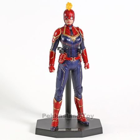 Crazy Toys Avengers Super Hero Carol Danvers Statue PVC Action Figure Collectible Model Toy