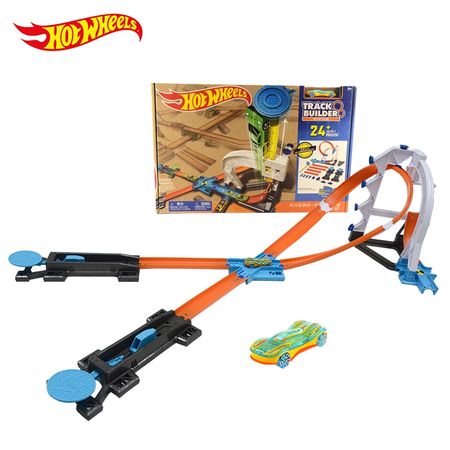 Hot Wheels Car Toy Four In One Track Combination Set DLF28 Boy Toy Best Birthday Christmas Gift