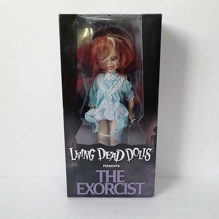 Mezco Figure Horror Living Dead Dolls The Exorcist Joint Movable Action Figure Collectable Model Toy Halloween Gift