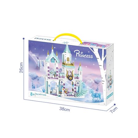 360PCS  Ice Snow As Themes Building Blocks legoINGlys Friends For Girl Brick Sets Kids Toys Gift Playground Castle House Hotel