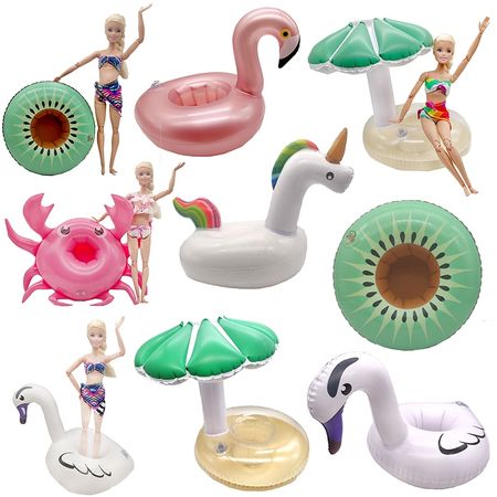 New Lifebuoy Beach Ring for Barbie Doll Baby Toys Girls Beach Doll Accessories Swimming Ring Toys for Girls Fashion Gift
