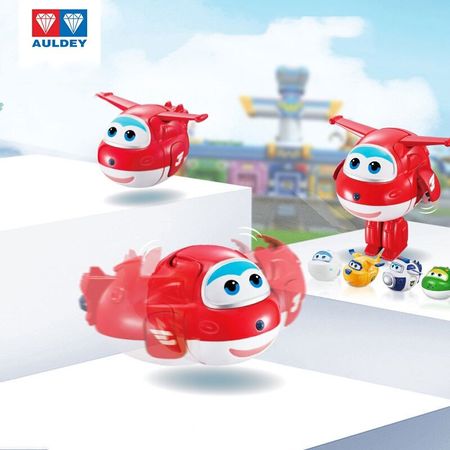 AULDEY Super Wings12 style twisted toy blind box toy deformation robot Ledi and Xiaoai give children Christmas gifts
