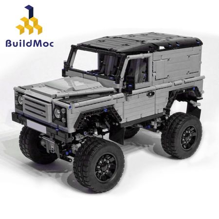 Car Rover Defende Model Kit Bricks Compatible with lepined Technic 1872 90 X Off-road Vehicle Building Blocks Toys Children