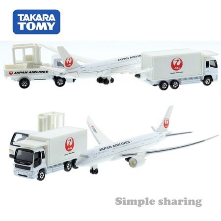 Takara Tomy TOMICA 787 Airport Set DIECAST Miniature Car Magic Metallic Kids Toys Model For Children