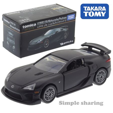 Takara Tomy Tomica Shop Lexus Lfa Nurbergring Package Car  Miniature Diecast Roadster Model Kit Hot Pop Baby Toy Funny Bauble